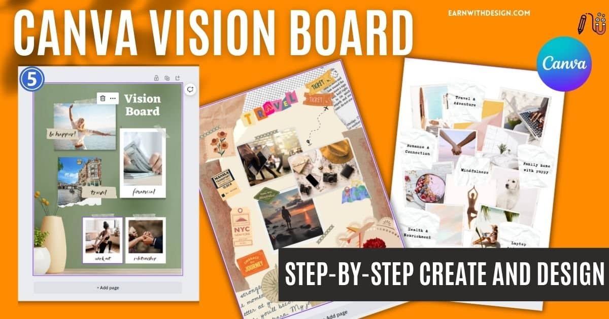 Free Canva Vision Board Template That Skyrocket Manifesting